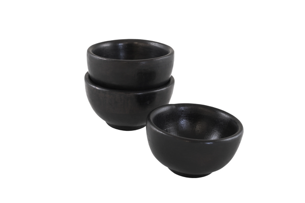 Black Dipping Bowl Set of 3 - Style My Pad